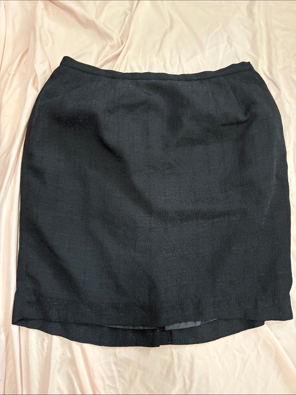 Women's Black Pencil Skirt Vintage
